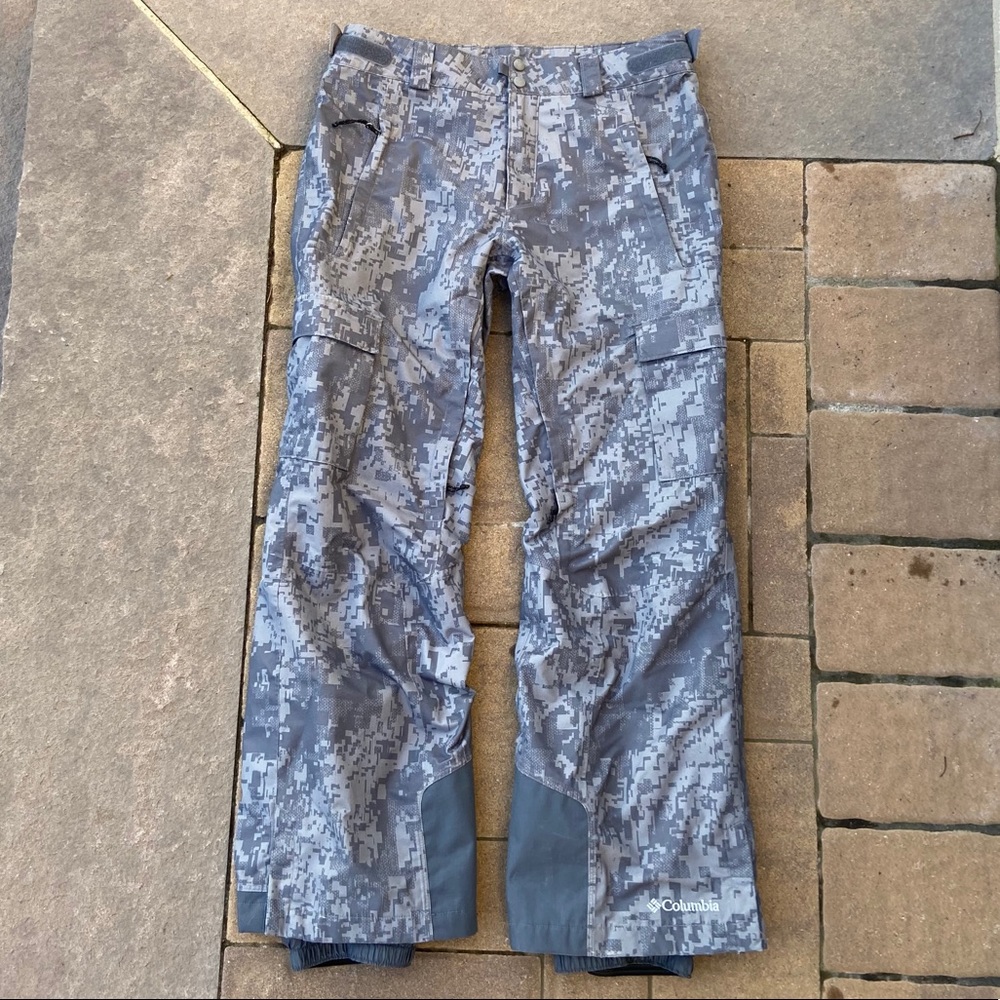 Columbia Digital Camo Snow Pants